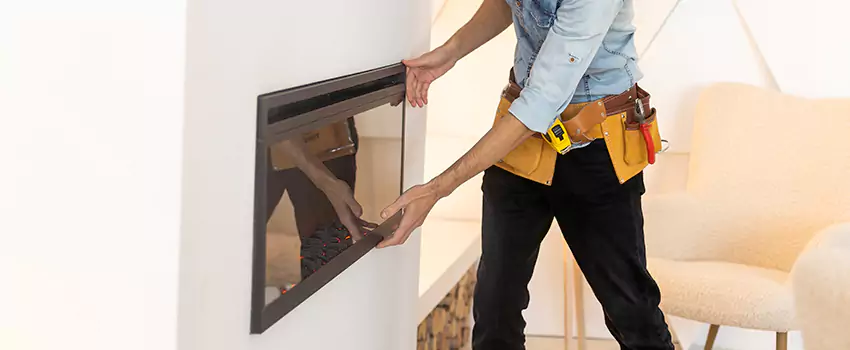 Metal Fireplace Installation in West Islip, New York