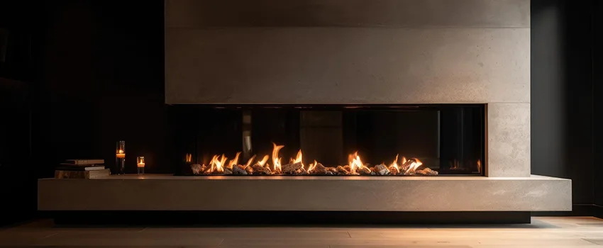 Gas Fireplace Ember Bed Design Services in West Islip, New York