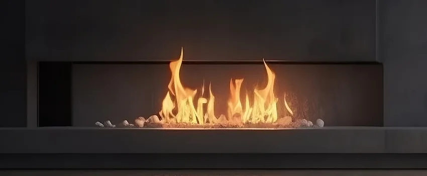 B-Vent Gas Fireplace Installation in West Islip, NY