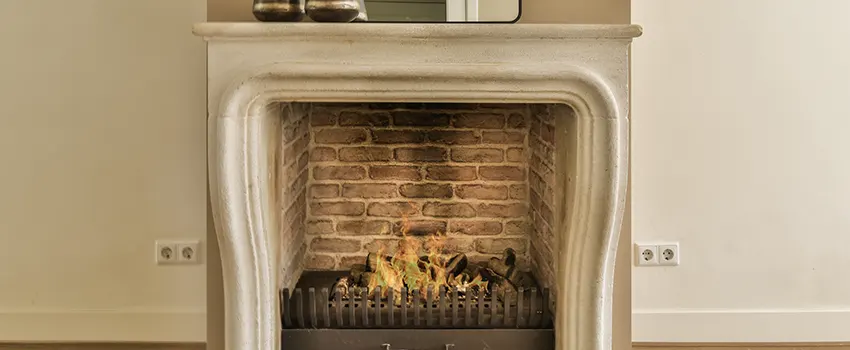 Vintage-style Fireplace Redesign in West Islip, New York