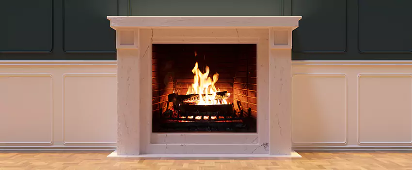 Open Flame Wood-Burning Fireplace Installation Services in West Islip, New York