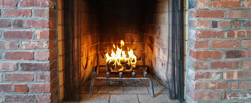 Repairing Damaged Fireplace Tiles in West Islip, New York